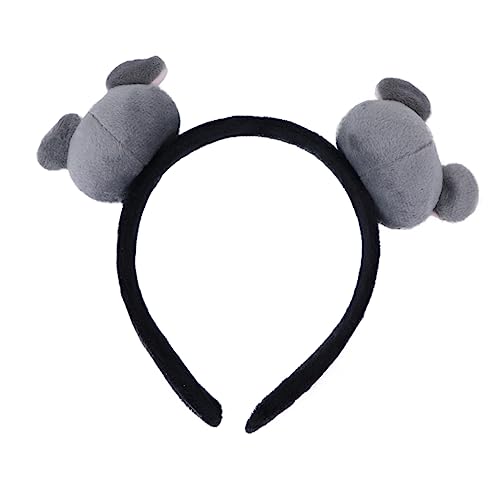 EXQUIMEUBLE Plüsch Haarband Mit Maus Motiv Lustiges Stirnband Für Party Festivalschmuck Neujahrs Accessoire Kinderfreundlicher Kopfschmuck Strapazierfähig Und Langlebig von EXQUIMEUBLE