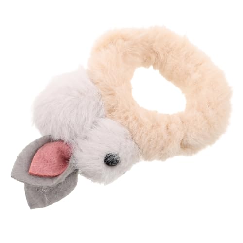 EXQUIMEUBLE Plüsch Haargummis für Damen Niedliche Hasen Haarbänder Elastische Haargummis für Perfektes Haaraccessoire für Ostern und Karneval von EXQUIMEUBLE