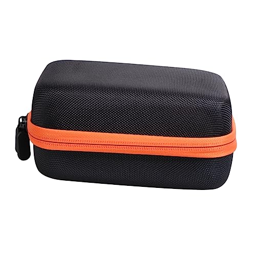 EXQUIMEUBLE Slots Ätherische Öle Aufbewahrungstasche Eva Hartschale Stoßfest Tragbar Für Flaschen Aromatherapie Roller Flaschen Organizer Reiseetui Orange von EXQUIMEUBLE