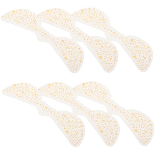 EXQUIMEUBLE 6blätter Glitzer-freckles Patches Wasserdichte Gesichtssticker Für Party-make-up Temporäre Aufkleber Trendige Freckles Tattoos Für Festivals Und Alltag von EXQUIMEUBLE