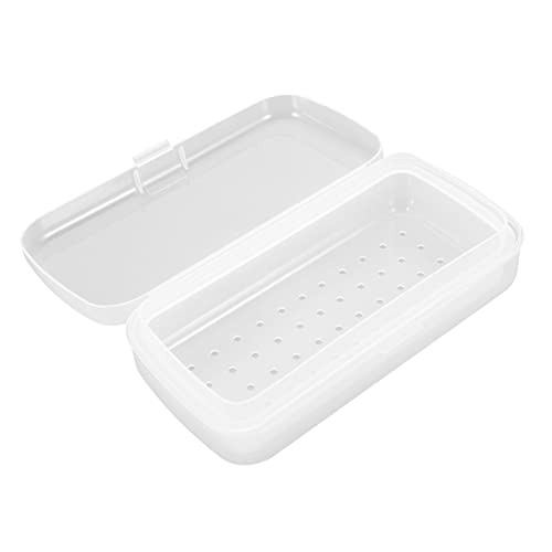 EXQUIMEUBLE Sterilisatorbehälter Für Nailart-werkzeuge Organizer-box Mit Abnehmbarer Struktur Für Pinzetten Maniküre-tools Und Nagelstudios von EXQUIMEUBLE