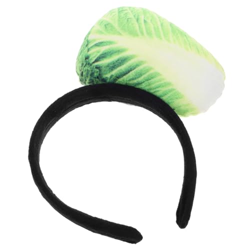 EXQUIMEUBLE Realistisches -stirnband Pflanzliche Haarspange Aus Plüsch Dekoratives Party-accessoire Für Cosplay Und Kostümbälle Gemüse-cosplay-kopfschmuck Leicht Und Angenehm Zu Tragen von EXQUIMEUBLE
