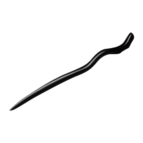 EXQUIMEUBLE Vintage Holz Haarstab Spitzes Haarstäbchen für Damen Chinesischer Stil Haarnadel für Haarknoten Hanfu Haarschmuck für Partys Hochzeit Alltag Geschenkidee von EXQUIMEUBLE