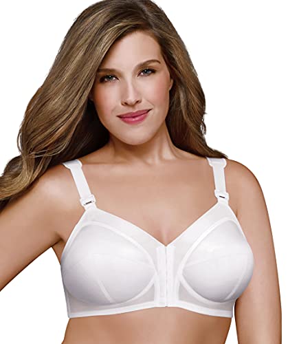 Exquisite Form Damen 5100530 BH, Undurchsichtige, Weiss/opulenter Garten, 85C von EXQUISITE FORM