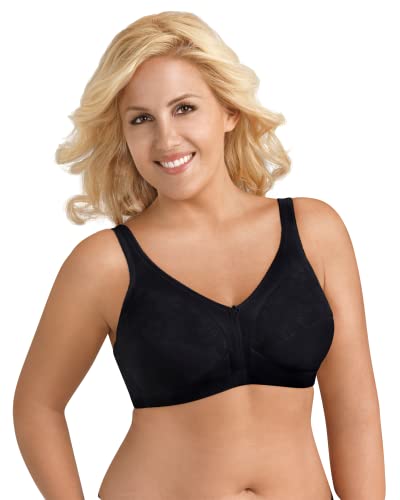 Exquisite Form Damen Women's Side Shaping Bra with Lace 5100548 BH, schwarz, 95D von EXQUISITE FORM