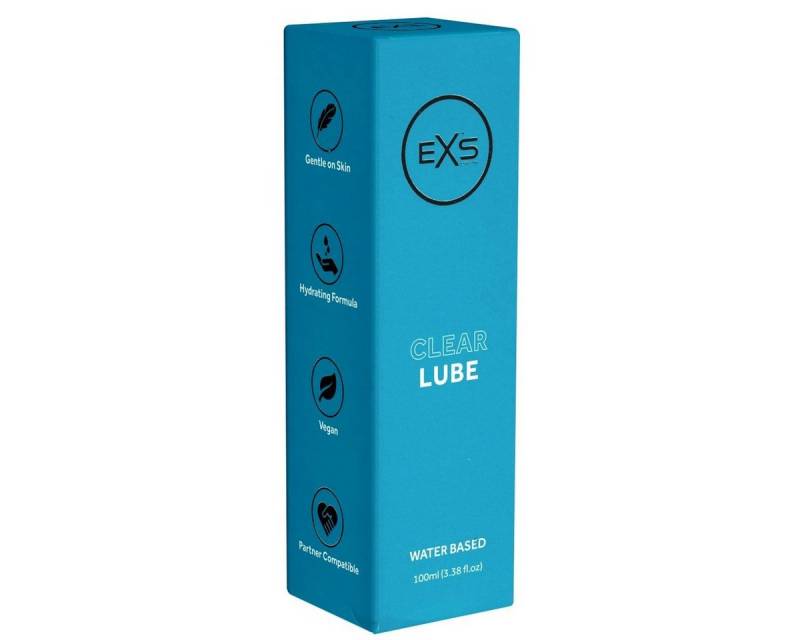 EXS Gleitgel Clear Lube - parabenfreies Gleitgel, Flasche mit 100ml, 1-tlg., transparent, hypoallergen, lange gleitfähig EXS Gleitgel Clear Lube - parabenfreies Gleitgel, Flasche mit 100ml, 1-tlg., transparent, hypoallergen, lange gleitfähig von EXS