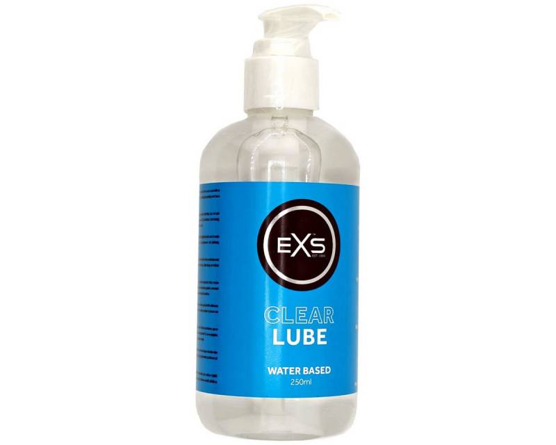 EXS Gleitgel Clear Lube - parabenfreies Gleitgel, Flasche mit 250ml, 1-tlg., transparent, hypoallergen, lange gleitfähig EXS Gleitgel Clear Lube - parabenfreies Gleitgel, Flasche mit 250ml, 1-tlg., transparent, hypoallergen, lange gleitfähig von EXS