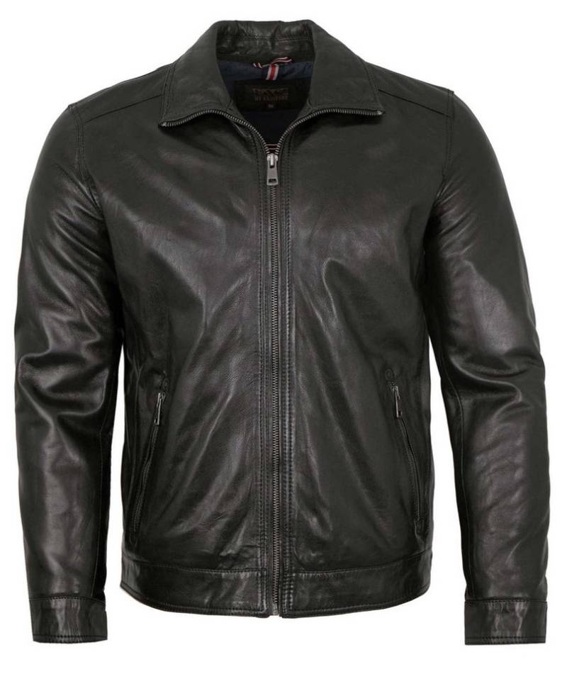 EXZ by Existenz Lederjacke Vip Existenz - Herren Lederjacke Lammnappa schwarz von EXZ by Existenz