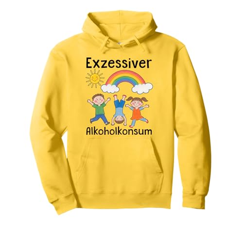EXZESSIVER Alkoholkonsum - Lustige Kinder Zeichnung NEU Pullover Hoodie EXZESSIVER Alkoholkonsum - Lustige Kinder Zeichnung NEU Pullover Hoodie von EXZESSIVER ALKOHOLKONSUM Lustige Sauf Illustration