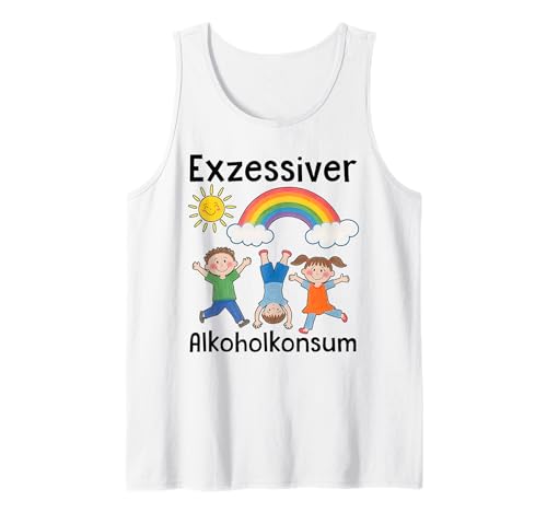 EXZESSIVER Alkoholkonsum - Lustige Kinder Zeichnung NEU Tank Top EXZESSIVER Alkoholkonsum - Lustige Kinder Zeichnung NEU Tank Top von EXZESSIVER ALKOHOLKONSUM Lustige Sauf Illustration
