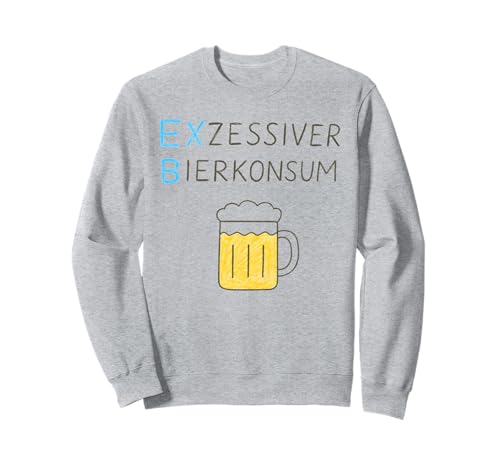 EXZESSIVER BIERKONSUM X Bier Alkoholkonsum. Kinder Zeichnung Sweatshirt EXZESSIVER BIERKONSUM X Bier Alkoholkonsum. Kinder Zeichnung Sweatshirt von EXZESSIVER BIERKONSUM - Lecker Bierchen Club Tee