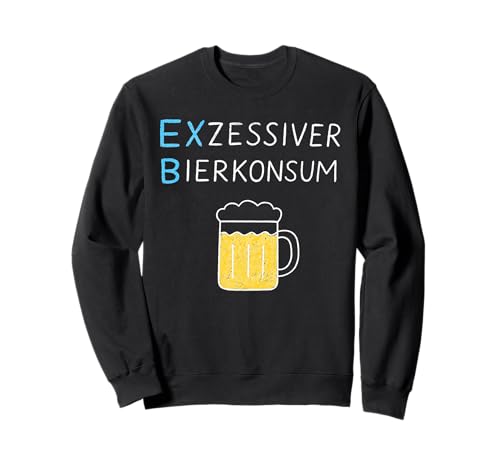 EXZESSIVER BIERKONSUM X Bier Alkoholkonsum. Kinder Zeichnung Sweatshirt EXZESSIVER BIERKONSUM X Bier Alkoholkonsum. Kinder Zeichnung Sweatshirt von EXZESSIVER BIERKONSUM - Lecker Bierchen Club Tee