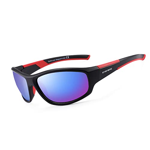 EYEFORE Sonnenbrille-Herren-Damen-Polarisiert Sportbrille Schwarz Fahrerbrille UV400 Schutz EYEFORE Sonnenbrille-Herren-Damen-Polarisiert Sportbrille Schwarz Fahrerbrille UV400 Schutz von EYEFORE