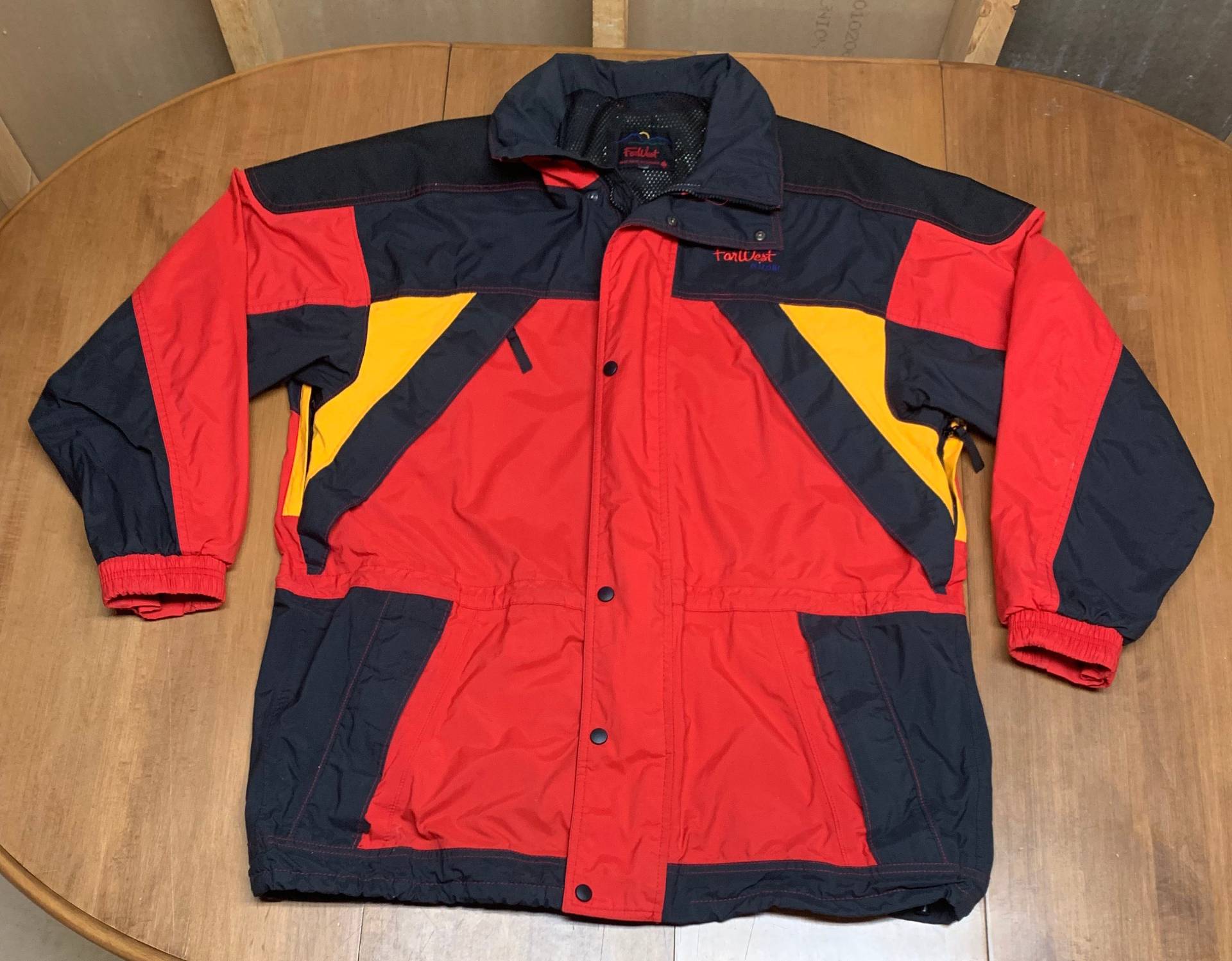 Vintage Farwest Drizone Jacke Mantel Größe Erwachsene Large Made in Canada Vintage Farwest Drizone Jacke Mantel Größe Erwachsene Large Made in Canada von EYESELLCLOTHES