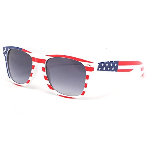 Eye Wear Sonnenbrille USA-Flagge Unisex, blau, Einheitsgröße von EYEWEAR