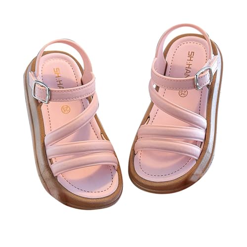 EYNMVR Rosa Mädchen Prinzessin Schuhe Kinder Kristall Für Party Glitzer Pailletten Schulschuhe Prinzessinnenschuhe Brautschuhe Flach Kommunionsschuhe Stöckelschuhe Baby Abendschuhe 28 von EYNMVR