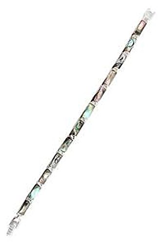 EYS JEWELRY Armband Damen 925 Sterling Silber Abalone Paua Muschel grün-blau Damen-Armband von EYS JEWELRY