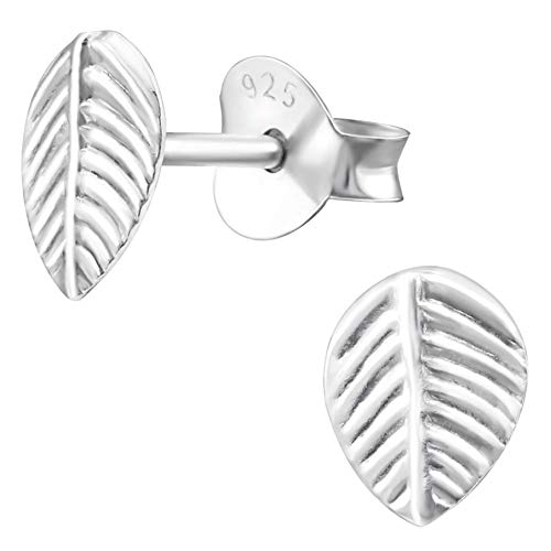 EYS JEWELRY Ohrstecker Damen Blatt Blume 925 Sterling Silber Damen-Ohrringe von EYS JEWELRY