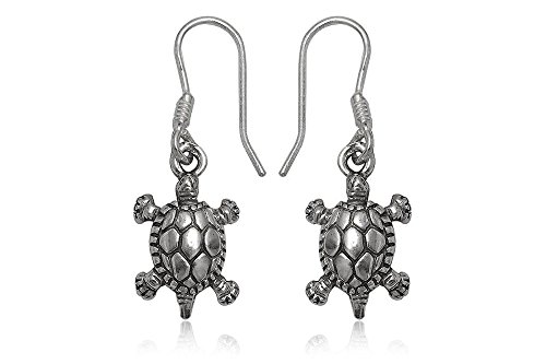EYS JEWELRY Ohrhänger Damen Schildkröten 925 Sterling Silber oxidiert Damen-Ohrringe von EYS JEWELRY