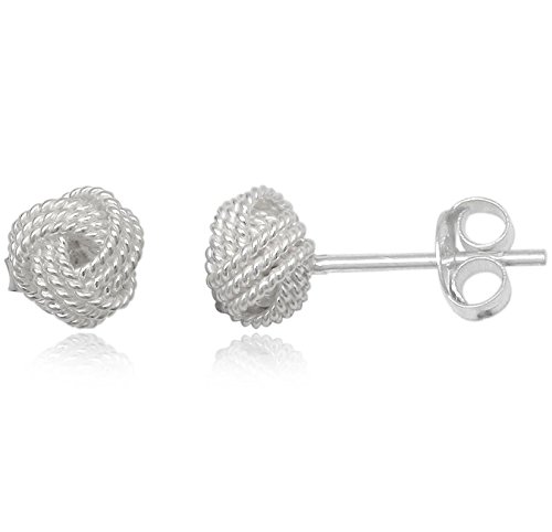 EYS JEWELRY Ohrstecker Damen Knoten Kugeln 925 Sterling Silber Damen-Ohrringe von EYS JEWELRY