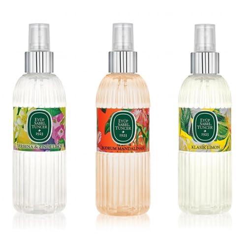 Eyüp Sabri Tuncer Cologne Trio‑2 (3×150 ml) Eisenkraut & Zitrone • Bodrum Mandarine • Classic Lemon von EYÜP SABRİ TUNCER