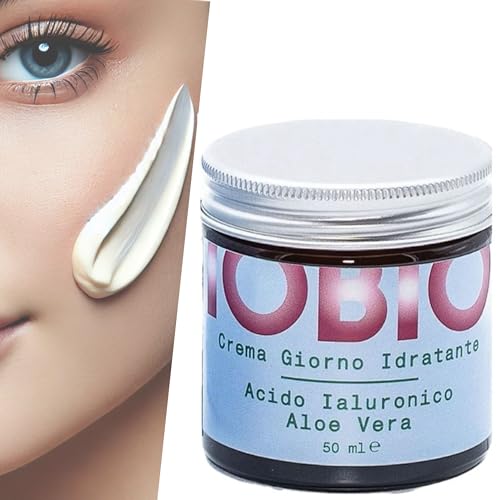 IOBIO feuchtigkeitsspendende Gesichtscreme für den Tag, Bio Vegan, 50 ml – Hyaluronsäure, Aloe Vera und Kollagen – Anti-Falten-Creme für Damen und Herren – perfekt für Augenringe und empfindliche Haut IOBIO feuchtigkeitsspendende Gesichtscreme für den Tag, Bio Vegan, 50 ml – Hyaluronsäure, Aloe Vera und Kollagen – Anti-Falten-Creme für Damen und Herren – perfekt für Augenringe und empfindliche Haut von EYWA
