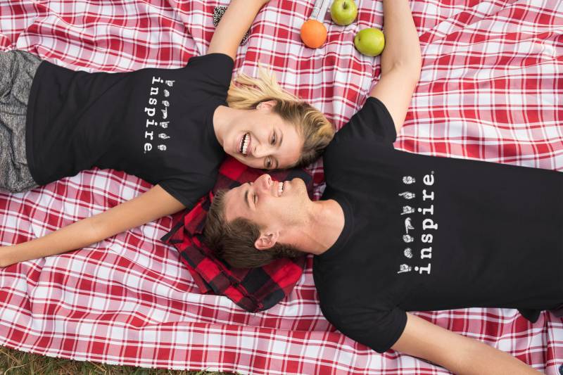 Asl Inspire Jugend-Kurzarm-T-Shirt von EZAwarenessByDesign