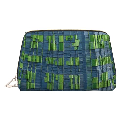 EZDLOWVBA Abalone Kosmetiktasche für Damen, mit Perlmutt-Aufdruck, Reißverschluss, Make-up-Tasche, Kulturbeutel, leichte Leder-Make-up-Tasche, gold, Einheitsgröße EZDLOWVBA Abalone Kosmetiktasche für Damen, mit Perlmutt-Aufdruck, Reißverschluss, Make-up-Tasche, Kulturbeutel, leichte Leder-Make-up-Tasche, gold, Einheitsgröße von EZDLOWVBA