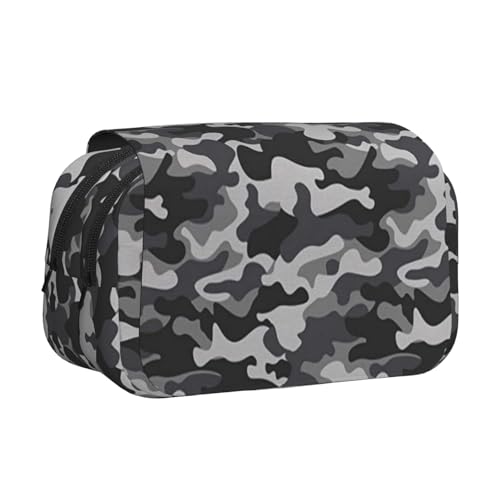 EZDLOWVBA Federmäppchen mit abstraktem Camouflage-Druck, großes Fassungsvermögen, Stifteetui mit 2 Fächern, Stifthalter, Organizer, Schreibwaren-Tasche EZDLOWVBA Federmäppchen mit abstraktem Camouflage-Druck, großes Fassungsvermögen, Stifteetui mit 2 Fächern, Stifthalter, Organizer, Schreibwaren-Tasche von EZDLOWVBA