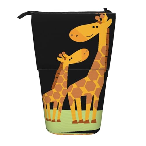 EZDLOWVBA Giraffe Druck Schreibwaren Tasche für Jungen & Mädchen Ständer Bleistifthalter Reißverschluss Federmäppchen Teleskopkoffer Studenten & Büro Mittelschule EZDLOWVBA Giraffe Druck Schreibwaren Tasche für Jungen & Mädchen Ständer Bleistifthalter Reißverschluss Federmäppchen Teleskopkoffer Studenten & Büro Mittelschule von EZDLOWVBA