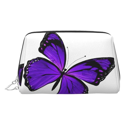 EZDLOWVBA Kosmetiktasche für Damen, Reise-Kosmetiktasche, Reißverschluss, Make-up-Tasche, Kulturbeutel, leicht, Leder, Lila, silber, Einheitsgröße EZDLOWVBA Kosmetiktasche für Damen, Reise-Kosmetiktasche, Reißverschluss, Make-up-Tasche, Kulturbeutel, leicht, Leder, Lila, silber, Einheitsgröße von EZDLOWVBA