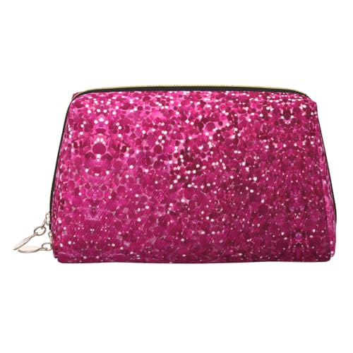 EZDLOWVBA Kosmetiktasche für Damen, mit Glitzermuster, Reißverschluss, Kosmetiktasche, Kulturbeutel, leichte Leder-Make-up-Tasche, gold, Einheitsgröße EZDLOWVBA Kosmetiktasche für Damen, mit Glitzermuster, Reißverschluss, Kosmetiktasche, Kulturbeutel, leichte Leder-Make-up-Tasche, gold, Einheitsgröße von EZDLOWVBA