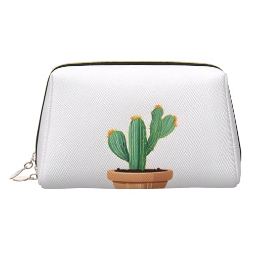 EZDLOWVBA Kosmetiktasche für Damen, mit Pflanzenaufdruck, Reißverschluss, leichte Leder-Make-up-Tasche, gold, Einheitsgröße EZDLOWVBA Kosmetiktasche für Damen, mit Pflanzenaufdruck, Reißverschluss, leichte Leder-Make-up-Tasche, gold, Einheitsgröße von EZDLOWVBA