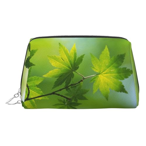 EZDLOWVBA Kosmetiktasche für Damen, mit Reißverschluss, Kulturbeutel, leicht, Leder, Grün, silber, Einheitsgröße EZDLOWVBA Kosmetiktasche für Damen, mit Reißverschluss, Kulturbeutel, leicht, Leder, Grün, silber, Einheitsgröße von EZDLOWVBA