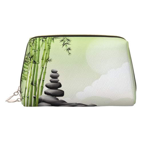 EZDLOWVBA Kosmetiktasche für Damen, mit Reißverschluss, Steindruck, leicht, Leder, gold, Einheitsgröße EZDLOWVBA Kosmetiktasche für Damen, mit Reißverschluss, Steindruck, leicht, Leder, gold, Einheitsgröße von EZDLOWVBA