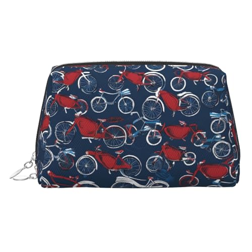 EZDLOWVBA Kosmetiktasche für Damen, mit Reißverschluss, mit Reißverschluss, leichte Make-up-Tasche aus Leder, silber, Einheitsgröße EZDLOWVBA Kosmetiktasche für Damen, mit Reißverschluss, mit Reißverschluss, leichte Make-up-Tasche aus Leder, silber, Einheitsgröße von EZDLOWVBA