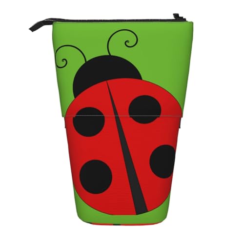 EZDLOWVBA Ladybug Druck Schreibwaren Tasche für Jungen & Mädchen Ständer Bleistifthalter Reißverschluss Federmäppchen Teleskopkoffer Studenten & Büro Mittelschule EZDLOWVBA Ladybug Druck Schreibwaren Tasche für Jungen & Mädchen Ständer Bleistifthalter Reißverschluss Federmäppchen Teleskopkoffer Studenten & Büro Mittelschule von EZDLOWVBA