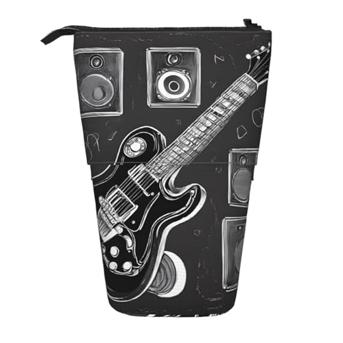 EZDLOWVBA Love Rock Druck Schreibwaren Tasche für Jungen & Mädchen Ständer Bleistifthalter Reißverschluss Federmäppchen Teleskopkoffer Studenten & Büro Mittelschule EZDLOWVBA Love Rock Druck Schreibwaren Tasche für Jungen & Mädchen Ständer Bleistifthalter Reißverschluss Federmäppchen Teleskopkoffer Studenten & Büro Mittelschule von EZDLOWVBA
