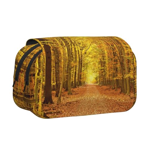 EZDLOWVBA Pathway Federmäppchen mit großem Fassungsvermögen, Stifteetui mit 2 Fächern, Stifthalter, Organizer, Schreibwaren-Tasche von EZDLOWVBA