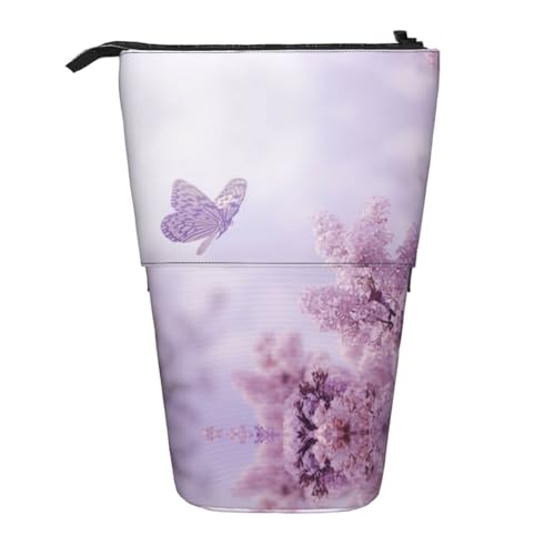 EZDLOWVBA Schmetterling Blumendruck Schreibwaren Tasche für Jungen & Mädchen Ständer Bleistifthalter Reißverschluss Federmäppchen Teleskopkoffer Studenten & Büro Mittelschule EZDLOWVBA Schmetterling Blumendruck Schreibwaren Tasche für Jungen & Mädchen Ständer Bleistifthalter Reißverschluss Federmäppchen Teleskopkoffer Studenten & Büro Mittelschule von EZDLOWVBA