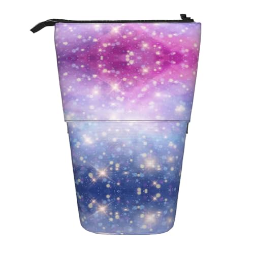 EZDLOWVBA Star Light Print Schreibwaren Tasche für Jungen & Mädchen, Ständer Bleistifthalter, Reißverschluss Federmäppchen, Teleskopetui, Studenten & Büro Mittelschule EZDLOWVBA Star Light Print Schreibwaren Tasche für Jungen & Mädchen, Ständer Bleistifthalter, Reißverschluss Federmäppchen, Teleskopetui, Studenten & Büro Mittelschule von EZDLOWVBA