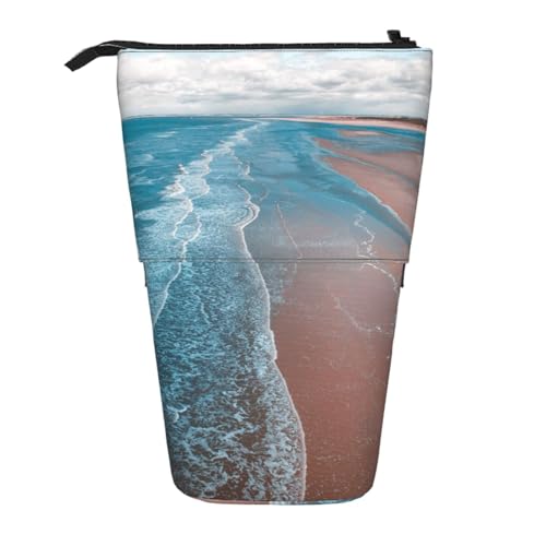 EZDLOWVBA Strand Druck Schreibwaren Tasche für Jungen & Mädchen Ständer Bleistifthalter Reißverschluss Federmäppchen Teleskopkoffer Studenten & Büro Mittelschule EZDLOWVBA Strand Druck Schreibwaren Tasche für Jungen & Mädchen Ständer Bleistifthalter Reißverschluss Federmäppchen Teleskopkoffer Studenten & Büro Mittelschule von EZDLOWVBA