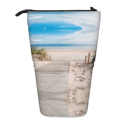 EZDLOWVBA Strandlandschaft Druck Schreibwaren Tasche für Jungen & Mädchen Ständer Bleistifthalter Reißverschluss Federmäppchen Teleskopkoffer Studenten & Büro Mittelschule EZDLOWVBA Strandlandschaft Druck Schreibwaren Tasche für Jungen & Mädchen Ständer Bleistifthalter Reißverschluss Federmäppchen Teleskopkoffer Studenten & Büro Mittelschule von EZDLOWVBA