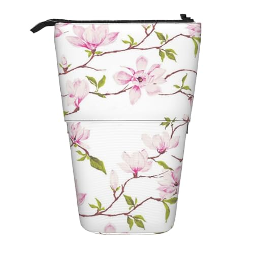 EZDLOWVBA Vine Flower Print Schreibwaren Tasche für Jungen & Mädchen, Ständer Bleistifthalter, Reißverschluss Federmäppchen, Teleskopetui, Studenten & Büro Mittelschule EZDLOWVBA Vine Flower Print Schreibwaren Tasche für Jungen & Mädchen, Ständer Bleistifthalter, Reißverschluss Federmäppchen, Teleskopetui, Studenten & Büro Mittelschule von EZDLOWVBA