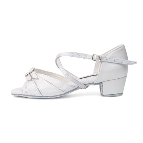 EZILITA Tn-076 Mädchen Tanzschuhe white38 von EZILITA