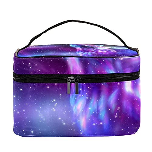 Heulender Wolf Spirit Reise Make-up Tasche Große Kosmetiktasche Make-up Tasche Organizer Reißverschluss Kulturtasche für Frauen Mädchen von EZIOLY