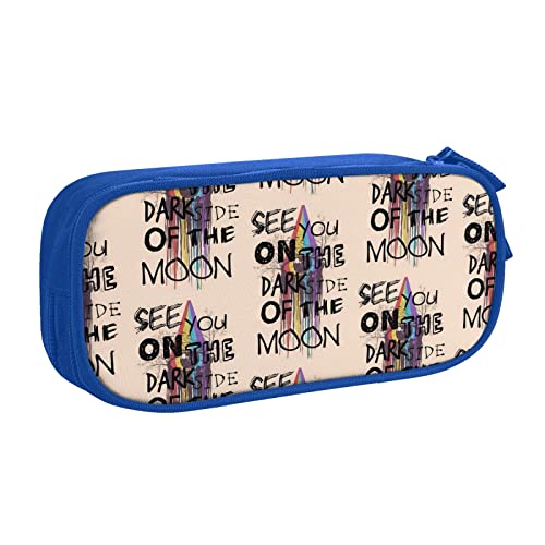 EZKYZTLW Pink Rainbow Floyd Federmäppchen Organizer Große Kapazität mit Fächern Stiftetasche Multifunktions-Make-up-Tasche für Frauen von EZKYZTLW