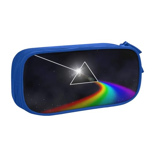 EZKYZTLW Pink Rainbow Floyd Federmäppchen Organizer Große Kapazität mit Fächern Stiftetasche Multifunktions-Make-up-Tasche für Frauen von EZKYZTLW