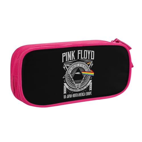 EZKYZTLW Pink Rainbow Floyd Federmäppchen Organizer Große Kapazität mit Fächern Stiftetasche Multifunktions-Make-up-Tasche für Frauen von EZKYZTLW