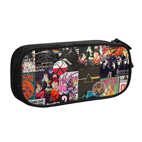 EZKYZTLW Pink Rainbow Floyd Federmäppchen Organizer Große Kapazität mit Fächern Stiftetasche Multifunktions-Make-up-Tasche für Frauen von EZKYZTLW